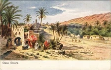 CPA AK ALGERIA BISKRA Oasis - Oase (1145969)