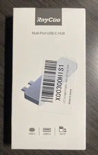 RayCue Multi-Port USB-C Hub for MacBook Open Box