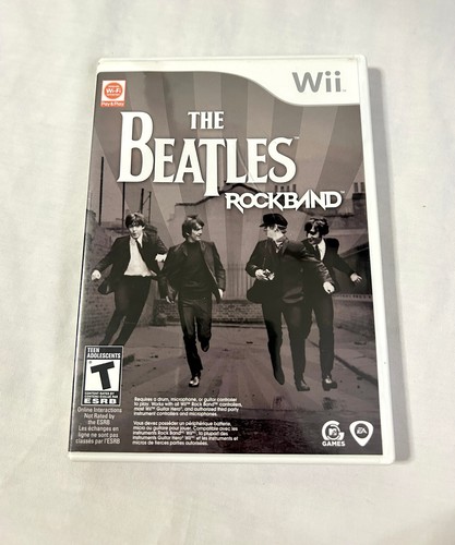 Wii Rock Band Drum Set BUNDLE Drums Guitar Dongles Mic Game *Read Description* - Picture 10 of 11