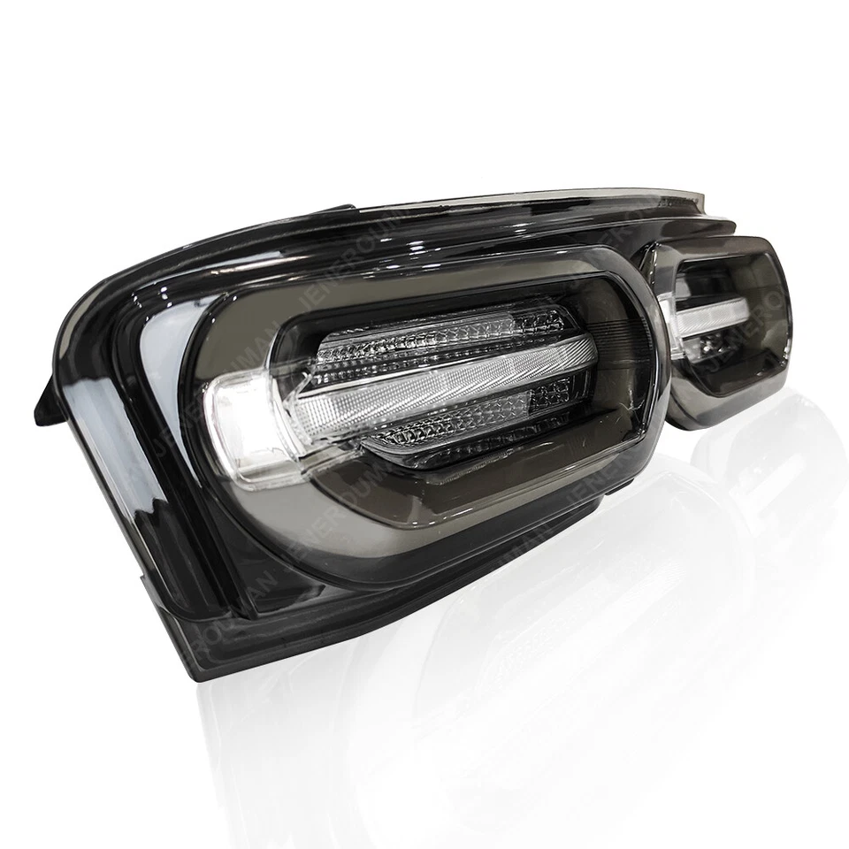 Para 2019-24 Chevy Camaro lanternas traseiras de LED par de lanternas traseiras pretas fumaça LH RH - Imagem 4 de 4