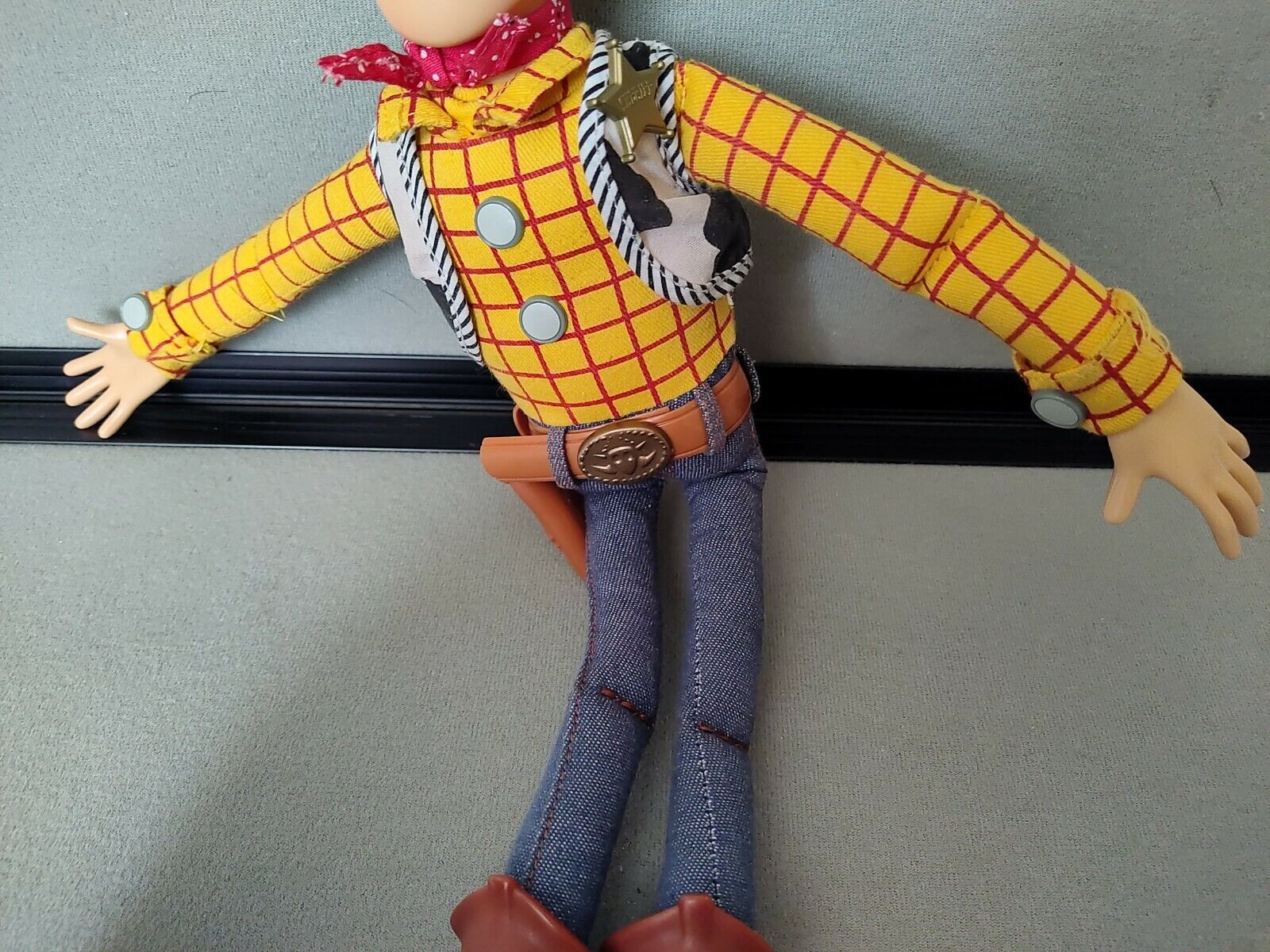 DISNEY TOY STORY 4 Woody Pull String Talking 16 Doll Bonnie WORKS No Hat  $16.99 - PicClick