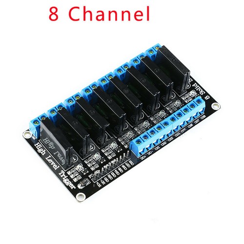 1/4/8 CH 5V/12V/24V High/Low Level Trigger AC Solid State Relay Module AC240V2A - Picture 7 of 7
