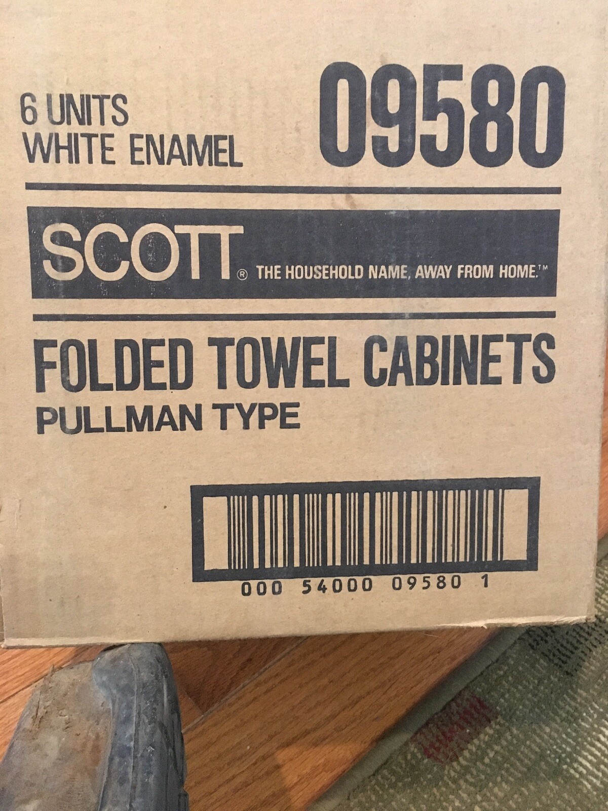 New Old Stock VINTAGE SCOTT PAPER TOWEL DISPENSERS Folded Towel