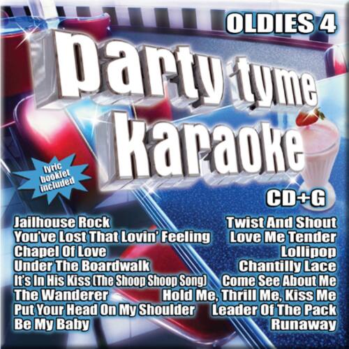2006 Party Tyme Karaoke Oldies 4 inc Elvis/Isley Bros/Anka/Big Bopper songs 13z - Picture 1 of 2