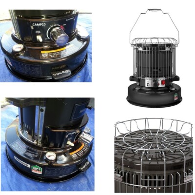 Paseco Kerosene Oil Heater Glass Burner CAMP-25S | eBay