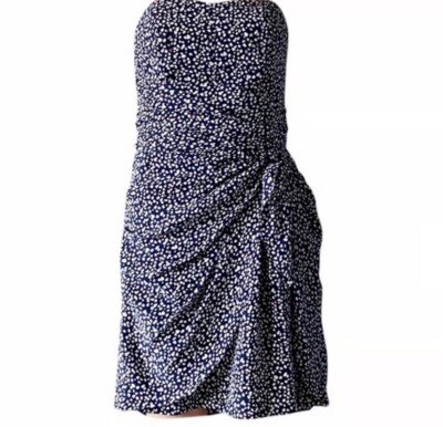 Club Monaco Silk Print Dress Size 2