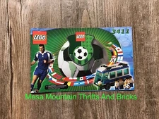 LEGO® Sports Soccer 3411 Team Transport Instruction Manual Only!