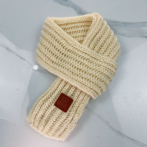 Baby Boys Girls Soft Thick Neck Warmer Kids Scarf Knitted Scarf Warm - Picture 18 of 20