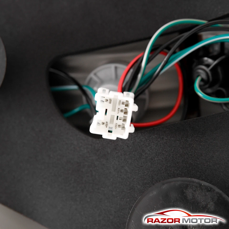 1999-2002 For Mitsubishi Mirage DE/LS/ES 2/4DR Red Clear LED Tail Lights Lamps - Image 3 of 4