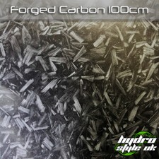 ROLLED - Forged Carbon 100cm Wide Hydrographics Film 