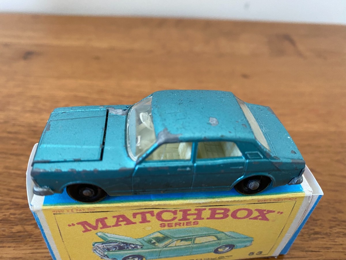 MATCHBOX 　No.33 FORD ZODIAC Matchbox 33a, Ford Zodiac - Free Price Guide & Review