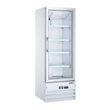 Omcan USA 59033 21" 1-Section Merchandiser Refrigerator w/ Glass Door, in Whi...