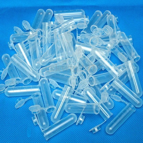 50X 5ml Plastic Centrifuge Lab Test Tube Vial Sample Specimen Snap Cap Container - Picture 3 of 6