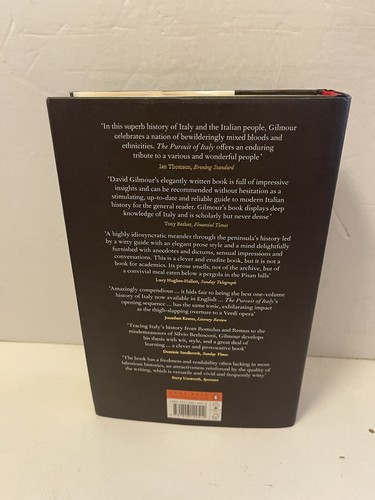 Pursuit Of Italy,The: Italians And Their Diversities SIGNED HARDCOVER DJ 2011 - Picture 2 of 17