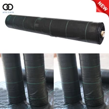 Heavy Duty Weed Cover Woven Garden Ground Landscape 4×100 FT Weed Barrier Fabric