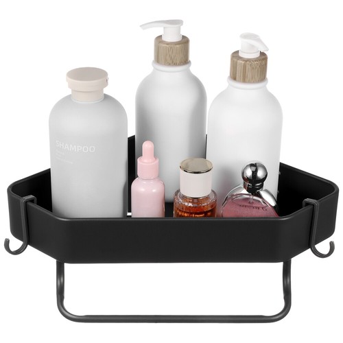 3PCS Self Adhesive Storage Kitchen Organiser Shower Shelf Rack Bathroom Caddy - Picture 9 of 15