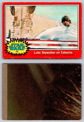 1977 Topps STAR WARS - Series 2 Red - U Pick Complete Your Set - Good Cond. - Picture 21 of 92