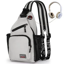 Crossbody Sling Bag Backpack for Men & Women Convertible Shoulder Bag Waterpr...