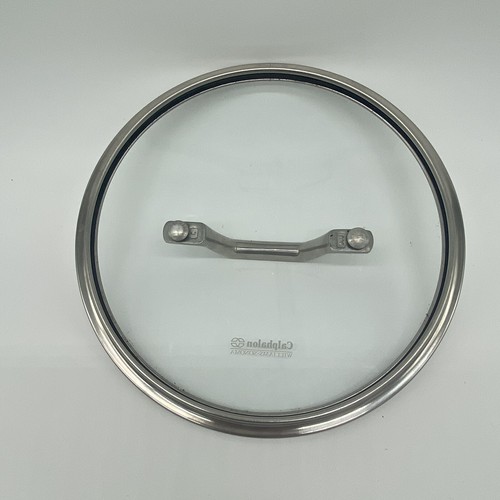 Calphalon Williams Sonoma 9" Glass & Stainless Replacement Lid Only - Picture 2 of 4