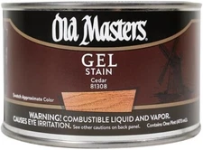 Old Masters 81308 Gel Stain Pint, Cedar