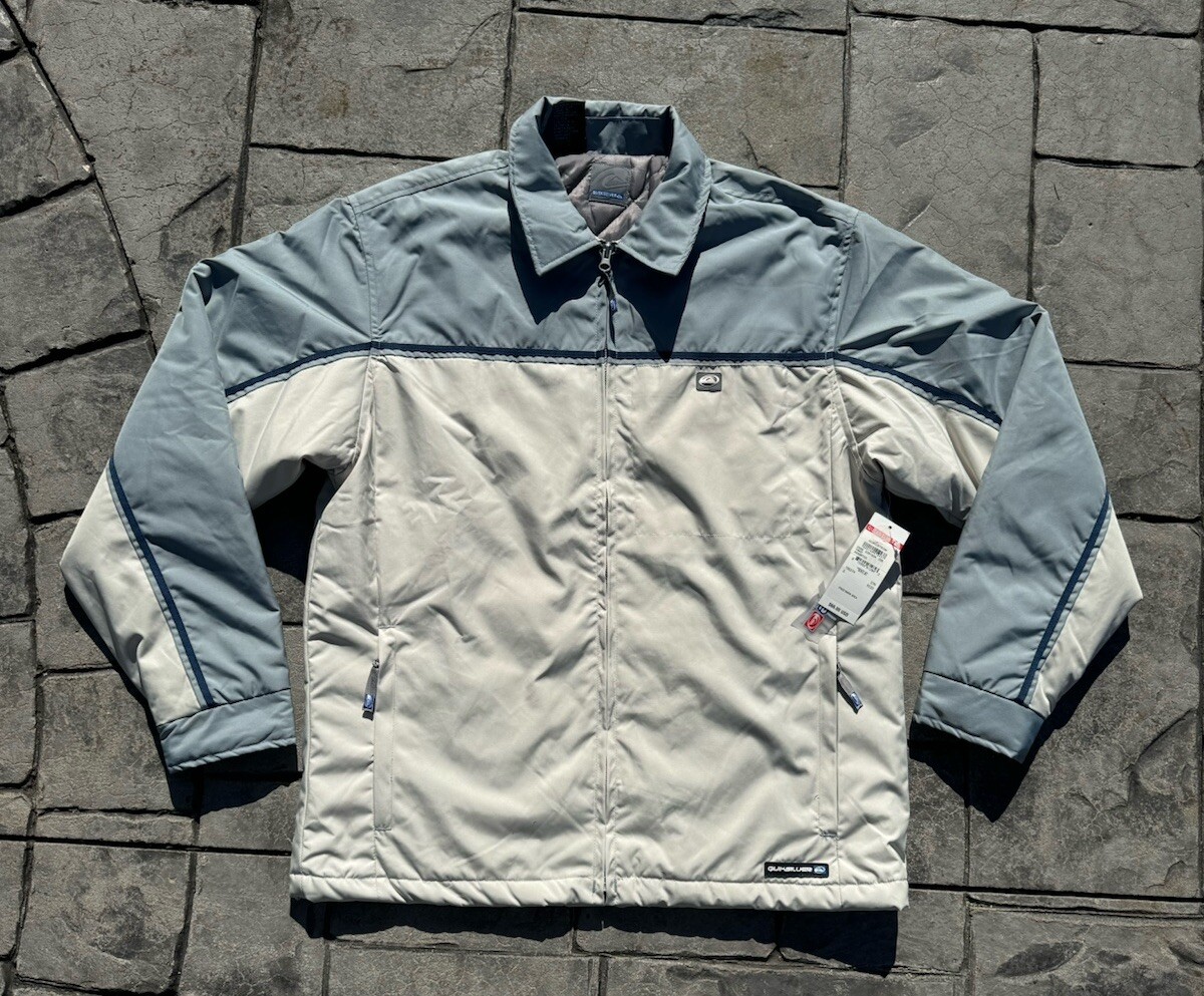 Vintage 90s 00s Quiksilver Padded Bento Jacket Small New With Tags Small