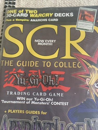 Scrye Magazine - Aprile 2003 #58 Carte collezionabili Labyrinth Nightmare Yu Gi Oh - Foto 5 di 7