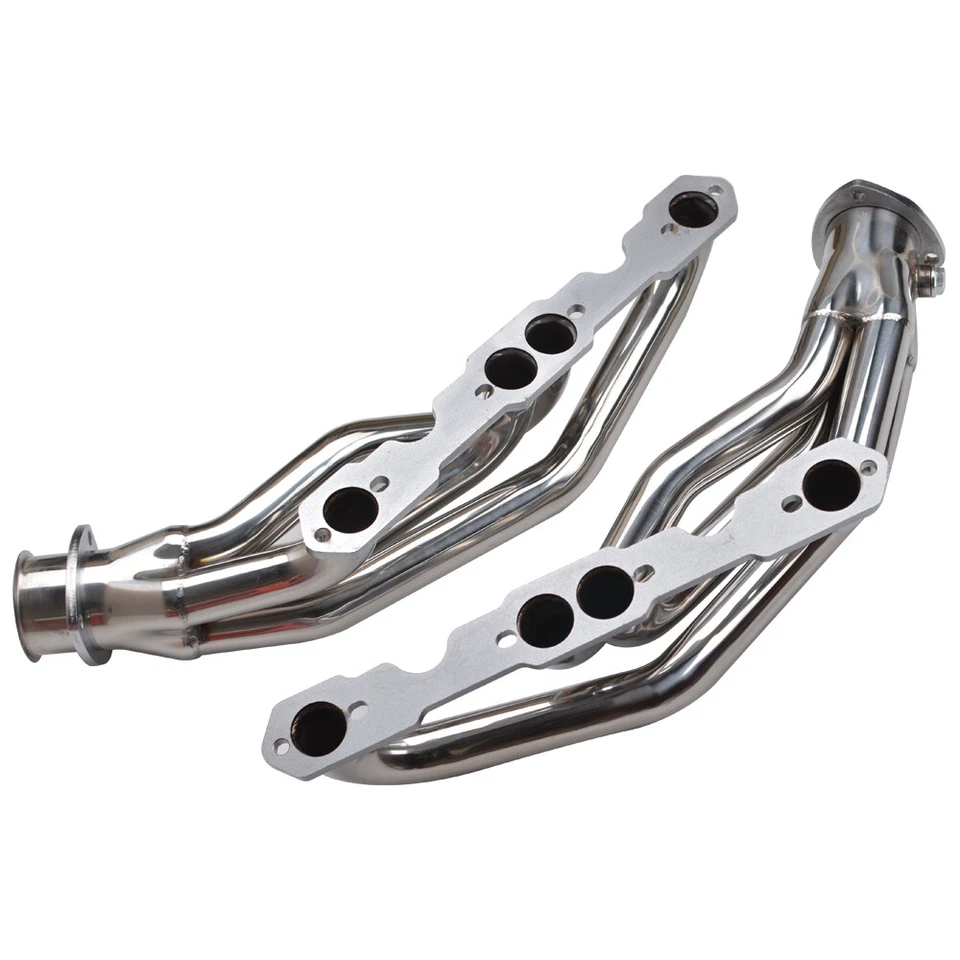 For 88-97 Chevy GMC TRUCK 1500 2500 3500 5.0L 5.7L Steel Headers Ceramic Coated - Image 4 of 4