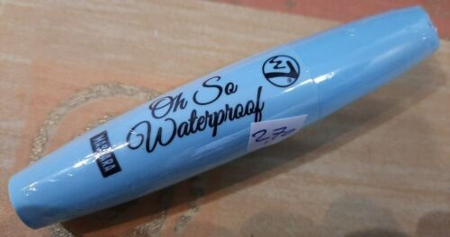W7 Makeup Make Up Oh So Waterproof Mascara Blackest Black For Attractive Eyes - Picture 2 of 3