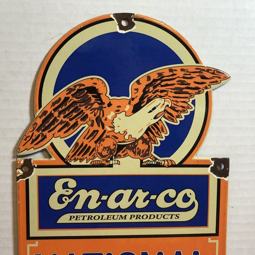 DE COLECCIÓN EN-AR-CO ACEITE DE MOTOR NACIONAL 12” SIGNO DE PORCELANA PRODUCTOS DERIVADOS DEL PETRÓLEO - Imagen 5 de 6