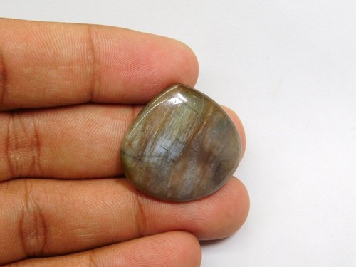 Attractive Cats Eye Cabochon 100% Natural cats eye Loose Gemstone 28 Cts.ME-7100 - Picture 2 of 5