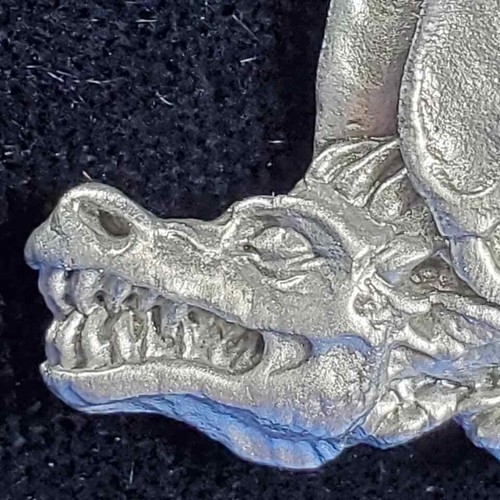 Pendientes Dragón Collar Aurora Boreal Finos Cristales Austriacos Peltre EE. UU. NUEVO - Imagen 5 de 9