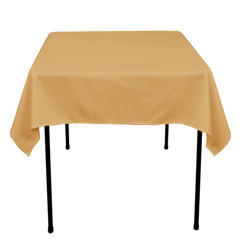 Tablecloth Polyester Square 60 Inch By Broward Linens (Variety of Colors) - Picture 28 of 74