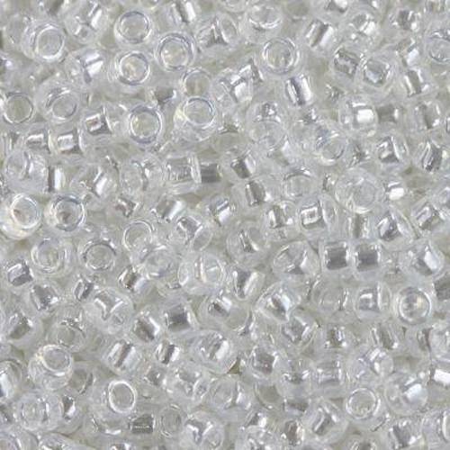 Toho Size 15/0 Japanese Seed Beads - 10g & 5g top grade snowflake, crystal - Picture 7 of 7