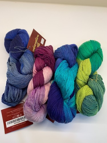 Maharashtra Seda de Euro Yarns 100g 100% seda 800 yardas - Imagen 1 de 9