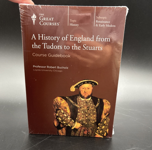 Great Courses History of England from the Tudors to the Stuarts Book DVD Set NEW