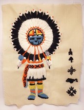 VTG 1974 TAWA THE SUN KACHINA HOPI INDIAN DOL...