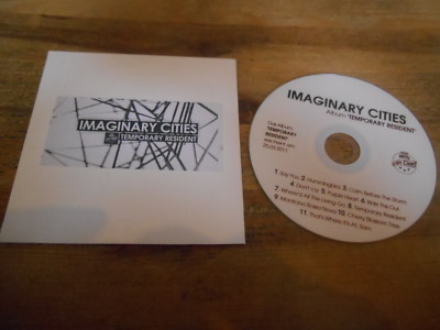 CD Indie Imaginary Cities - Temporary Resi (11 Song) Promo GRAND HOTEL VAN CLEEF