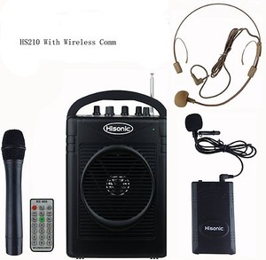 portable pa with wireless microphone