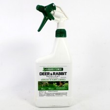 Liquid Fence Deer & Rabbit Repellent, Ready-to-Use Spray, 32 Oz Bottle