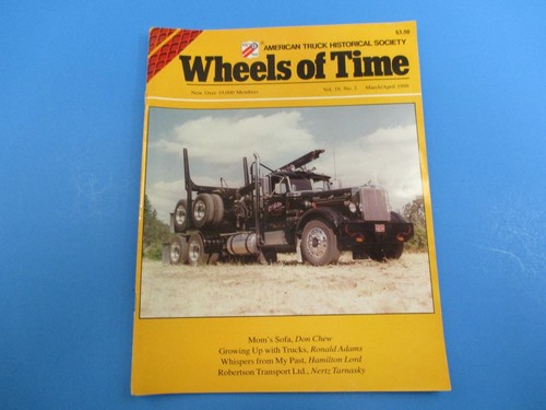 Wheels of Time Magazine March/April 1998 Mom's Sodfa Robertson Transport M4110 - Imagen 1 de 2