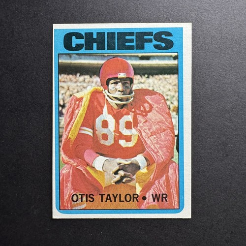 1972 Topps #10 Otis Taylor #35 Willie Lanier #82 Ed Podolak 3 x LOTE KC Chiefs - Imagen 5 de 14