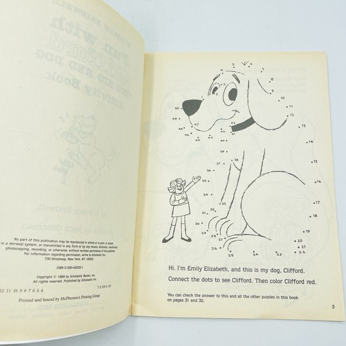 Lot 6 x Clifford The Big Red Dog Kid's Books by Norman Bridwell Lift-the-Flap - Picture 22 of 24