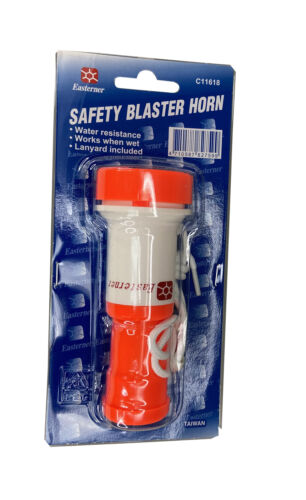 Pactrade Marine Boat Horn Safety Blaster Orange ABS Plastic Float 115DB Loudness - Foto 7 di 8