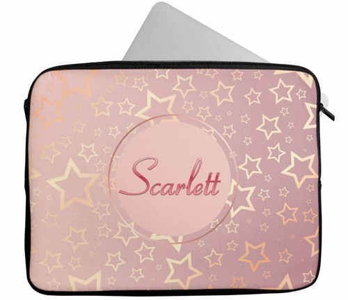 Personalised Laptop Case Any Name Abstract Design Sleeve Tablet Bag 79 - Picture 12 of 22