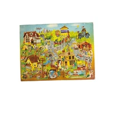 Vintage 1978 Springbok Jigsaw Puzzle “Pops-Town” by Bob Martin - 500 Pc