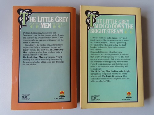 The Little Grey Men & Go Down the Bright Stream by BB, Vintage Magnet Paperbacks - Imagen 2 de 8