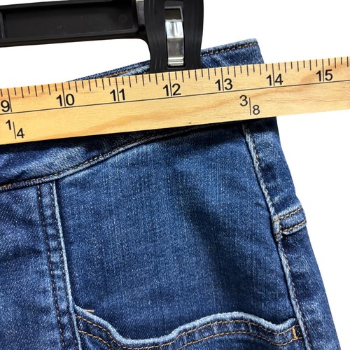 Jeans donna Pilcro Anthropologie The Emory vita alta gamba larga taglia 27 Petite - Foto 5 di 8