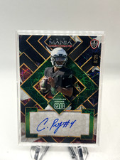 2024 Wild Card Auto Mania Chandler Rogers 1st Rookie AUTO /25 Cal/North Texas. rookie card picture