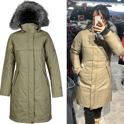 Columbia Flurry Run Down omni heat long Winter Parka $280 Brand new Size XS