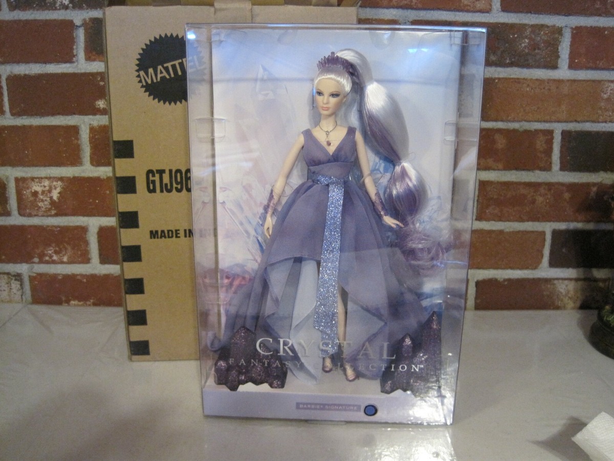 2020 MATTEL BARBIE CRYSTAL FANTASY COLLECTION BARBIE SIGNATURE AMETHYST--NEW